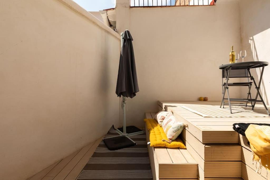 Cozy Loft Patio+Pool +Wifi Apartamento Valência Exterior foto