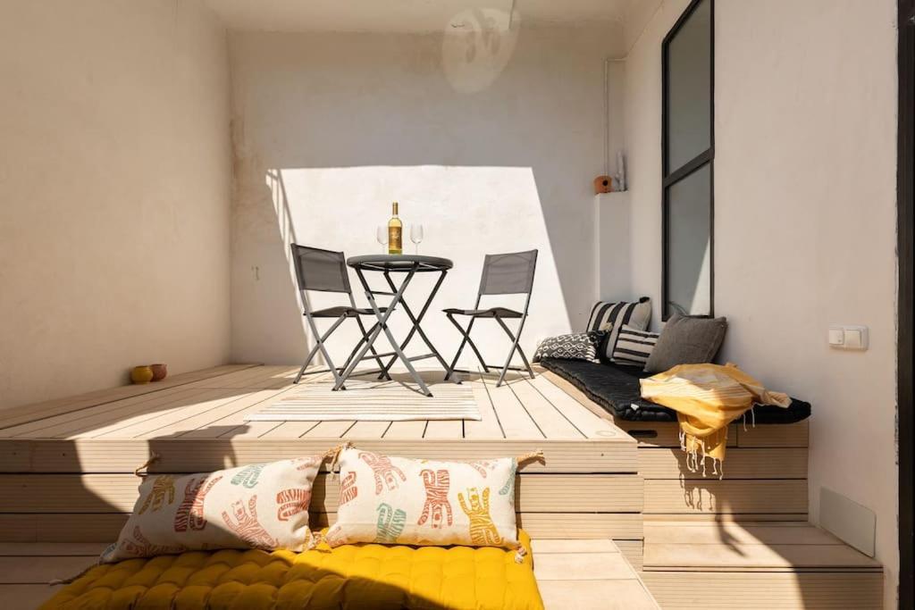 Cozy Loft Patio+Pool +Wifi Apartamento Valência Exterior foto